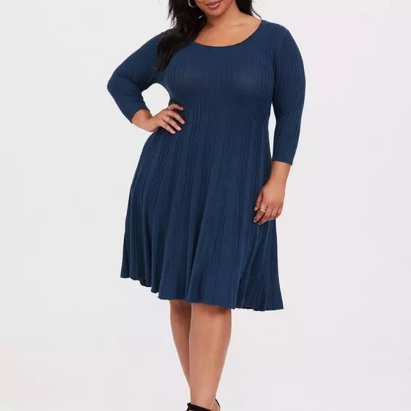 torrid Dresses & Skirts - TORRID Ribbed Sweater Dress - 2XL